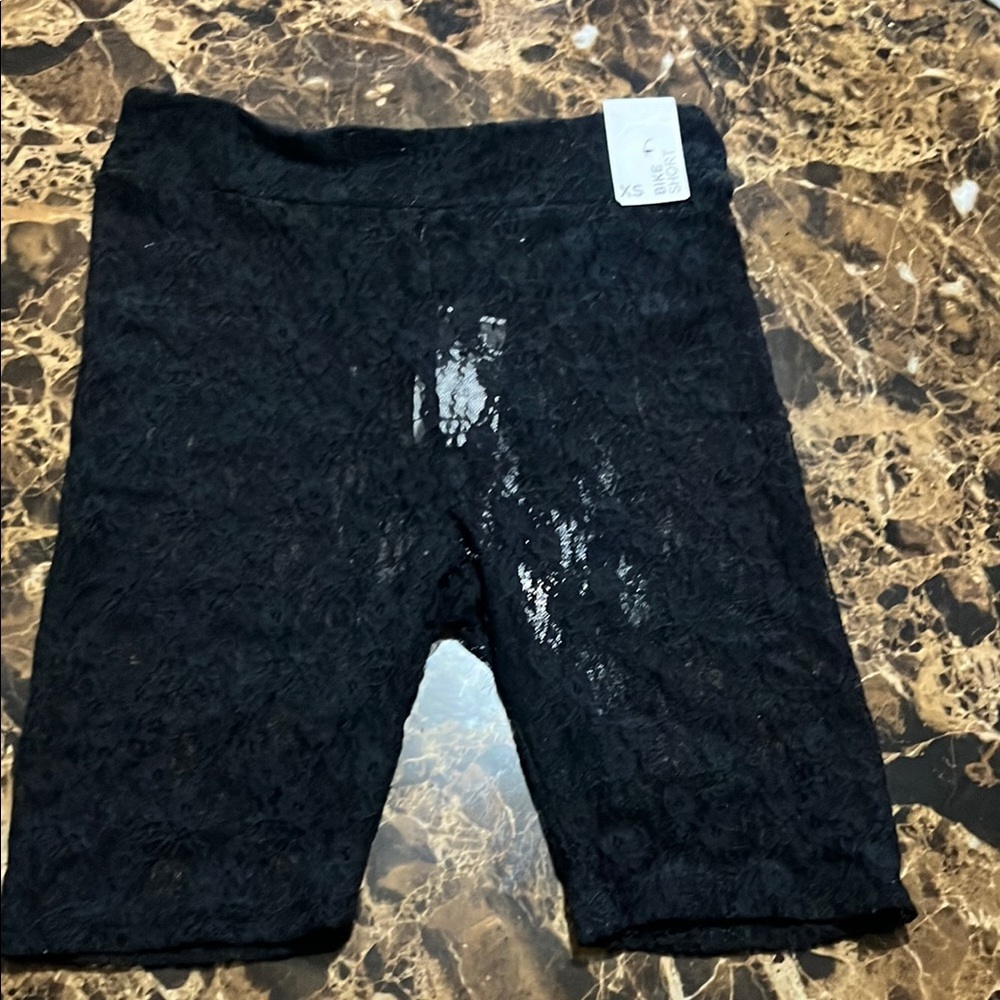 Rue21 XS Black Lace Shorts